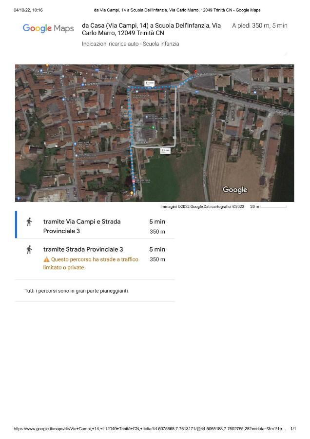 B&B Casa Danoi Trinità Eksteriør bilde